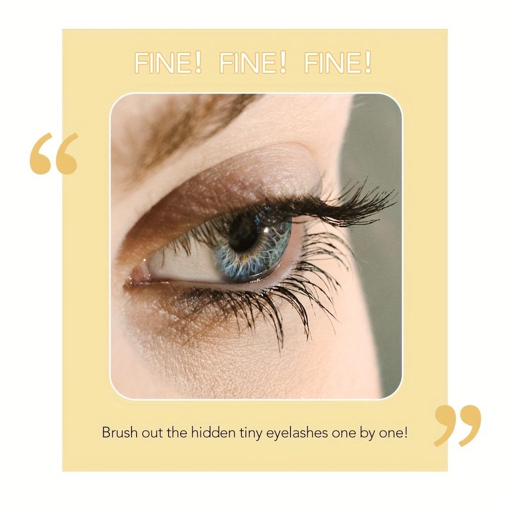 Bold & Curl Volumizing Mascara, Smudge-Free, Easy-Off, Water-Resistant Black Mascara 4D Silk Fiber Eyelash Mascara Makeup Cosmetic