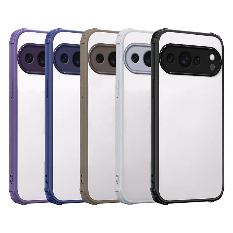 Fashion New Model Transparent Case for Google Pixel 9A Pixel 10 Pro XL Clear Shockproof Soft Phone Cover for Google Pixel 10 Pro