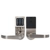 Induction Electronic Password Lock Smart Digital Door Lock with IC Card Codes and Key Unlocking Security Entry