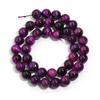 Naturstein Lila Tigerauge Perlen 4 6 8 10 12mm Rund Lose Edelsteinperlen Für Schmuckherstellung DIY Armbänder Halskette Zubehör