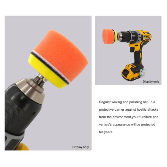 10Pcs 2 Inch Sponge Gross Polishing Buffing Pads Car Polisher Buffer Accessories