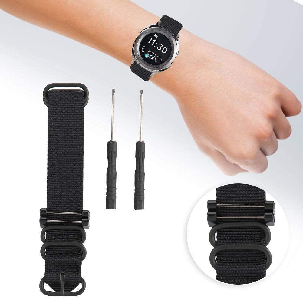 Uhrenarmband Nylon Dornschließe Outdoor Uhrenbandteil passend für SUUNTO CORE