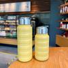 Leakproof Design Stainless Steel Vacuum Flask Portable Handle Large Capacity Bottle  Fitness Sports