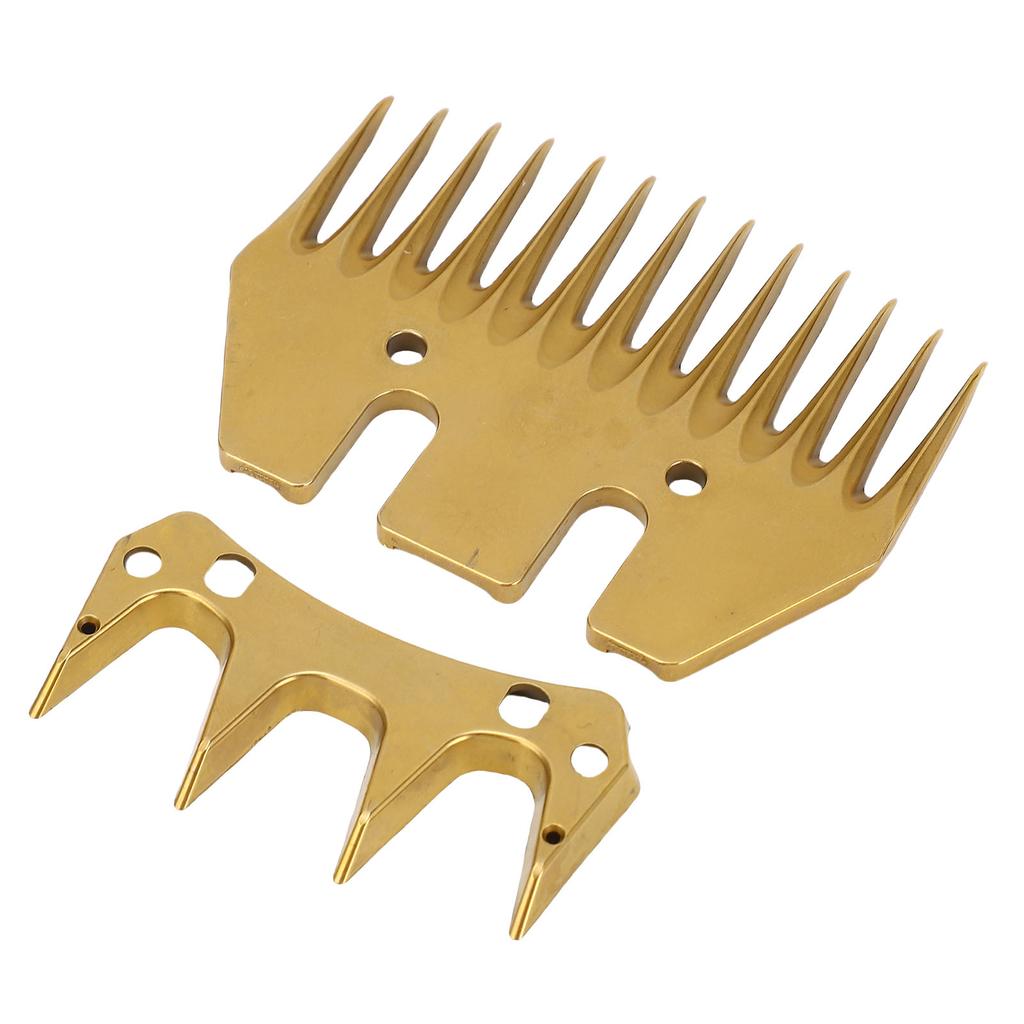 Náhradní stříhací čepele na ovce Zlaté 13 rovných zubů Rozteč 7 mm Elektrické čepele na stříhání ovcí