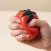 Jouet à presser Forme Tomate Doux Montée Lente Soulagement du Stress Jouet Sensoriel pour l'Exercice des Mains et la Relaxation