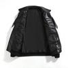 Autumn and Winter Hip Hop Mens Faux Jacket Padded Windbreaker Motorcycle Biker Bomber Coat Women