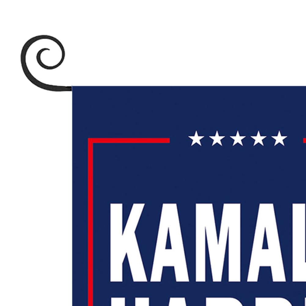 Kamala Harris Flagge Doppelseitig Harris für Präsidenten Flaggen mit Lebendiger Farbe Innen Außen Banner für Hof Rasen Garten Dekoration