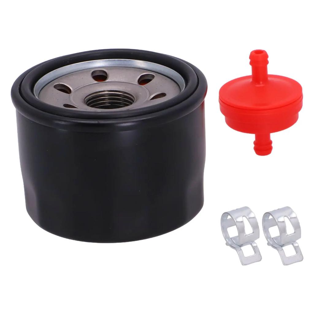 Engine Maintenance Filter Kit Oil Filter Contaminant Filtration Durability Engine Protection Lawn Mower Accessory