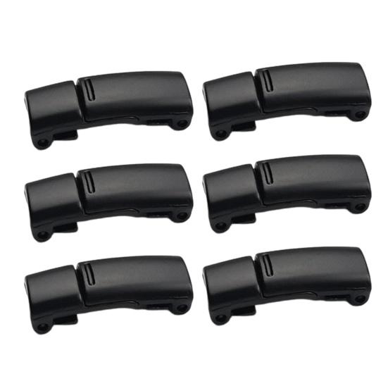 6Pcs Magnetic Lazy Shoelace Buckle Set No Tie Quick Lock Laces Clips Save Time Energy Double Lock