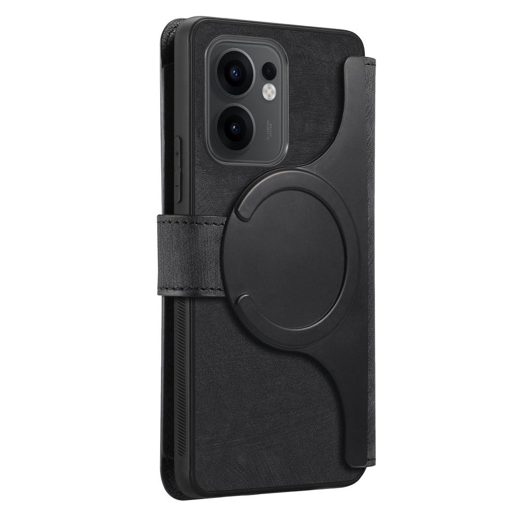 Pro Oppo Reno13 F 5G Pouzdro CASENEO MW-02 Odnímatelný Magnetický Kožený Vyklápěcí Kryt na Telefon