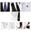 Alloy Mens Tie Tack Pins Brooch Lapel Pin Accessories Fashion Mini Jewelry for Party