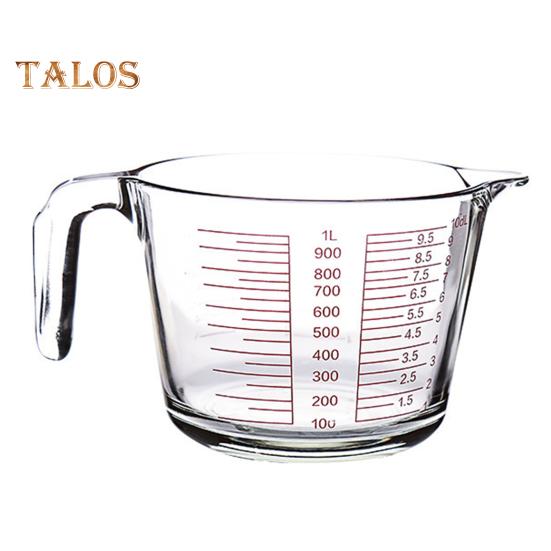 Taza medidora de vidrio con asa y pico en forma de V, vaso para chupitos, jarras para espresso, escala transparente, jarras medidoras de onzas, taza mezcladora para bar, fiesta, vino, leche