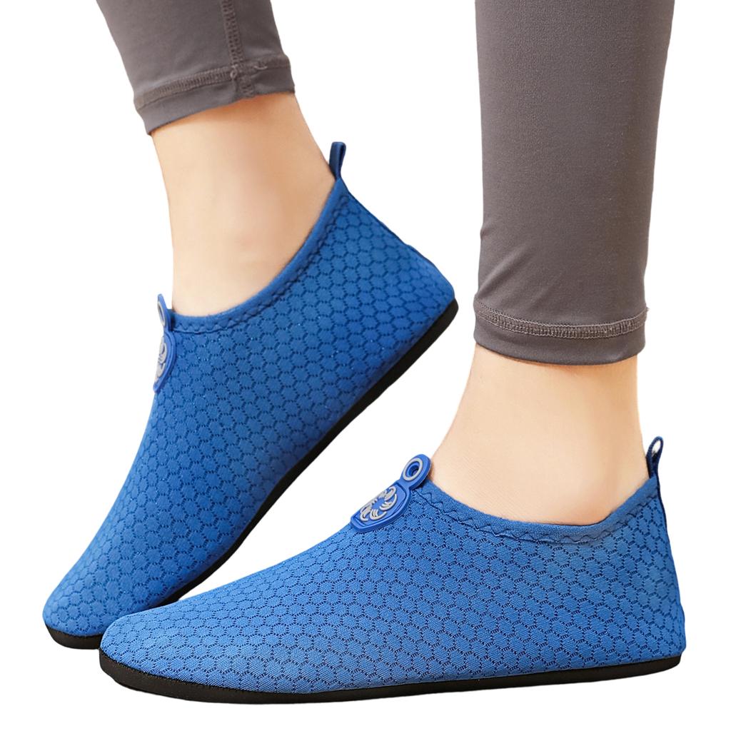 Women's Lightweight Water Shoes Quick Dry Mesh Upper Slip On Aqua Socks for Beach Pool Swim Surfing and Outdoor Activities