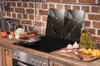 PIANO PROTETTIVO IN VETRO PER CUCINA 2x35x52 MARMO