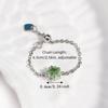 Exquisite Link Chain Ring Colored Pull-out Chain Ring Stackable Rings Adjustable Charm Ring  Gift