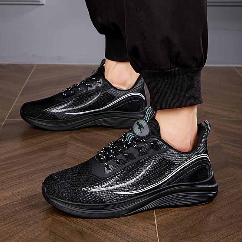 New Shoes, Sports Shoes, Ultra-light Q-elastic, Lightweight Soft-soled Breathable Mesh Travel Shoes, Couple Running Shoes