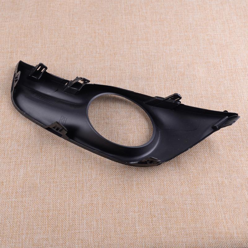 Black Front Right Bumper Fog Light Bezel Cover Fit for Nissan Altima Sedan 2013-2015 622563TS0B