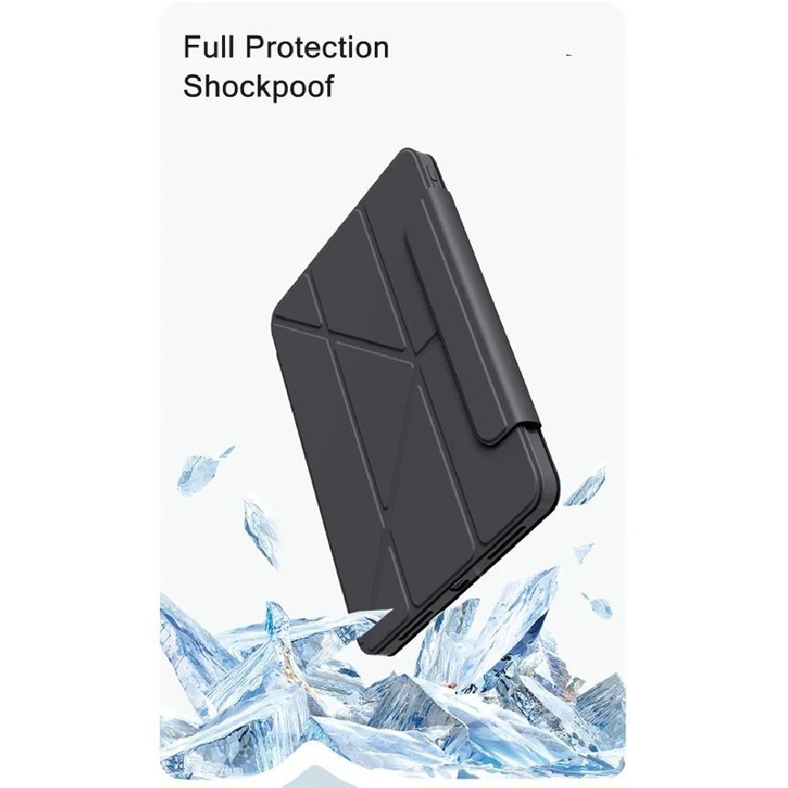 3+Y Fold Leather Stand Case For Xiaomi MI Pad 8 7 6 5 Pro for Redmi K Pad 2 9.7 8.8 SE 8.7 inch Tablet Case Soft Silicone Cover