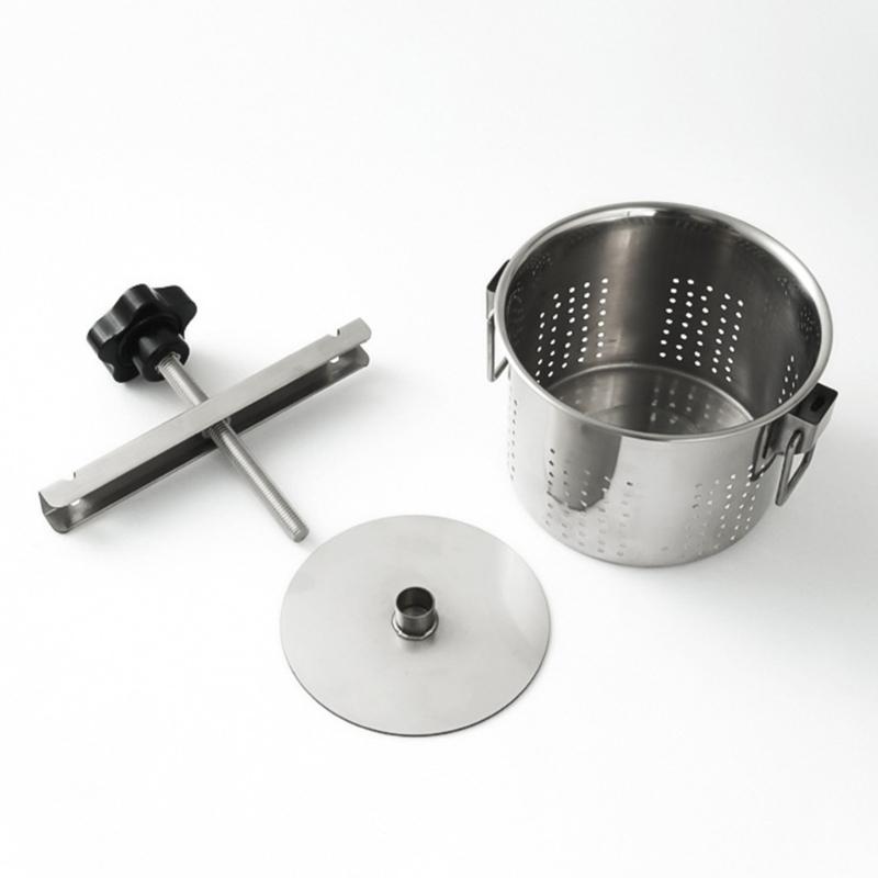 Professional Stainless Steels Dumpling Filling Squeezer Ergonomic Kitchen Draining Utensils Vegetable Juice Extractor