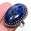 Sodalite Gemstone Handmade 925 Sterling Silver Jewelry Ring Size 7.5