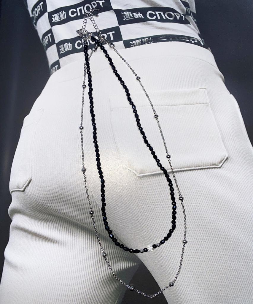Runds [Set] Smile Layered Necklace