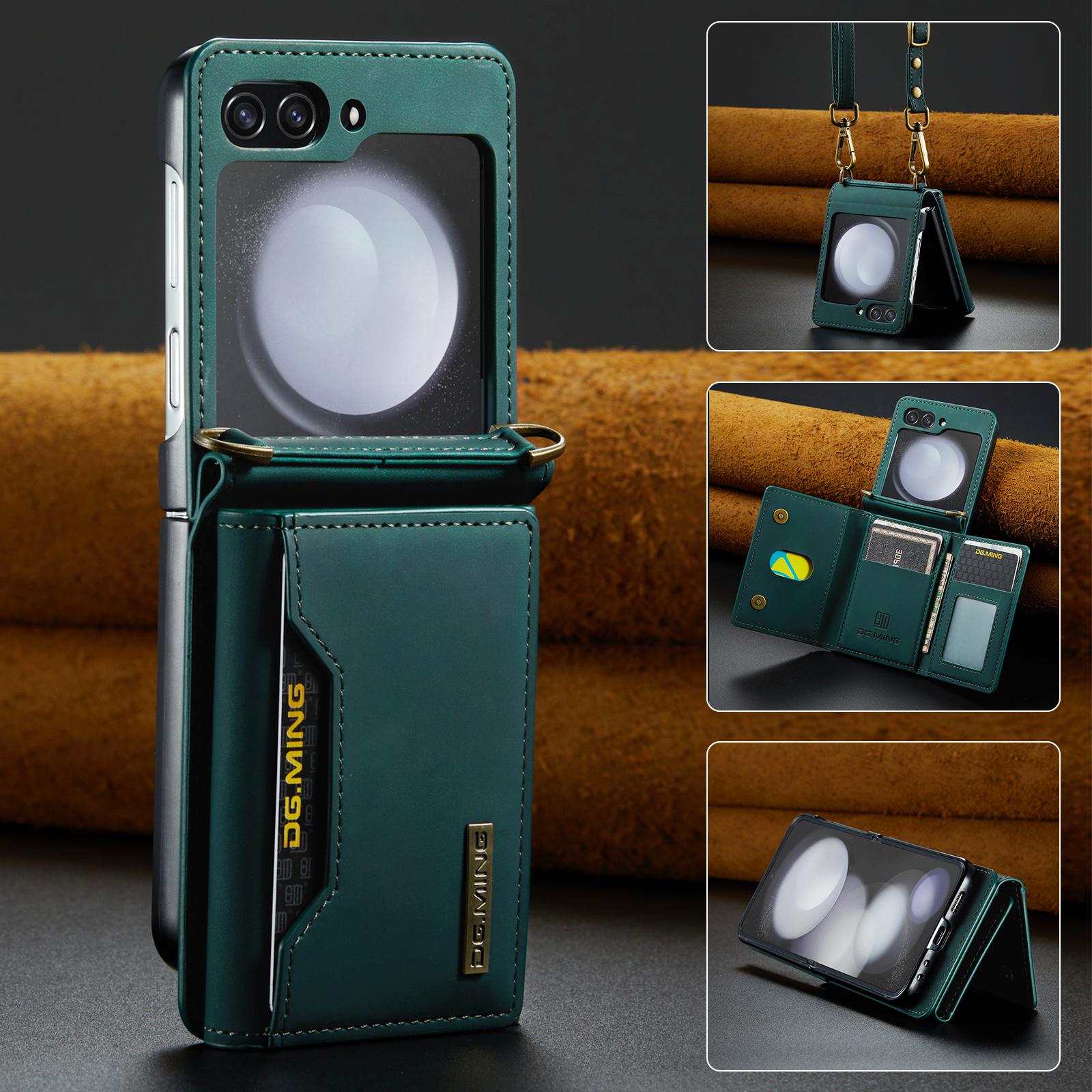 

Непадающий деловой чехол-сумка для Samsung Galaxy Z Flip 5 Flip4 Flip 3 4 Flip5 Zflip5 Flip3 5G, защитный чехол с гнездом для карты for Samsung Z Flip 3