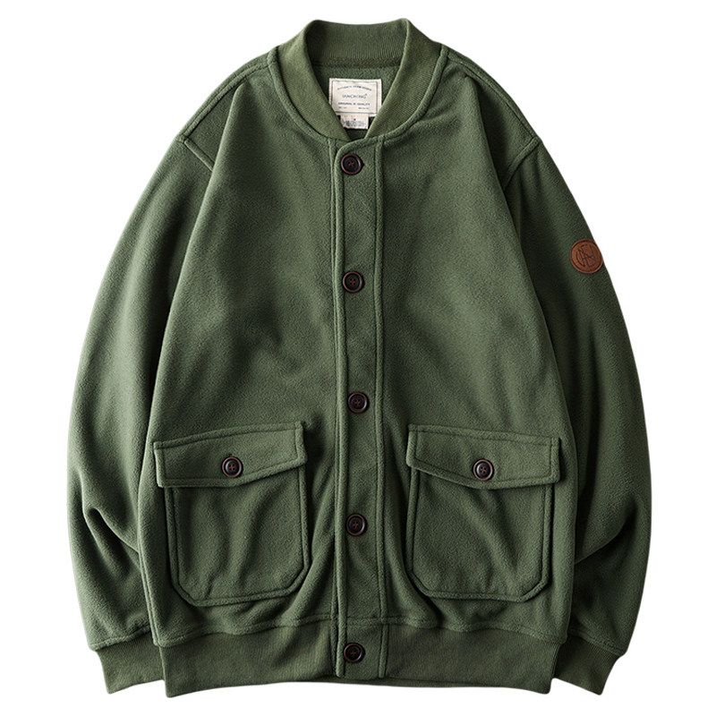 Men's Double-Sided Fleece Winter Jacket