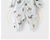 Thickened Cotton-Padded Baby Sleeping Bag with Footed Design for Autumn & Winter