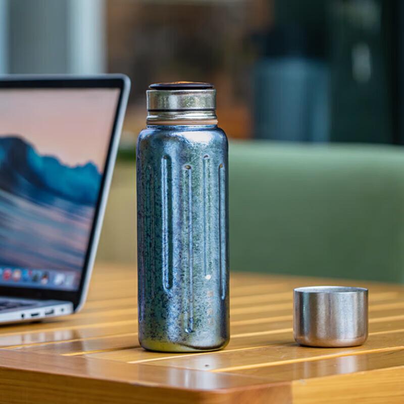 Men Da Shi Titanium Tea Infuser Thermal Mug