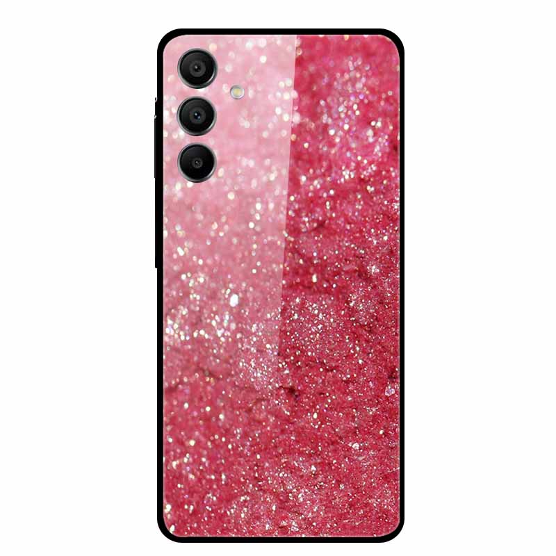 For Samsung A16 5G Case Back Hard New Cover for Samsung Galaxy A 16 SM-A166B Tempered Glass Case Funda Cool Designed Girls Capa