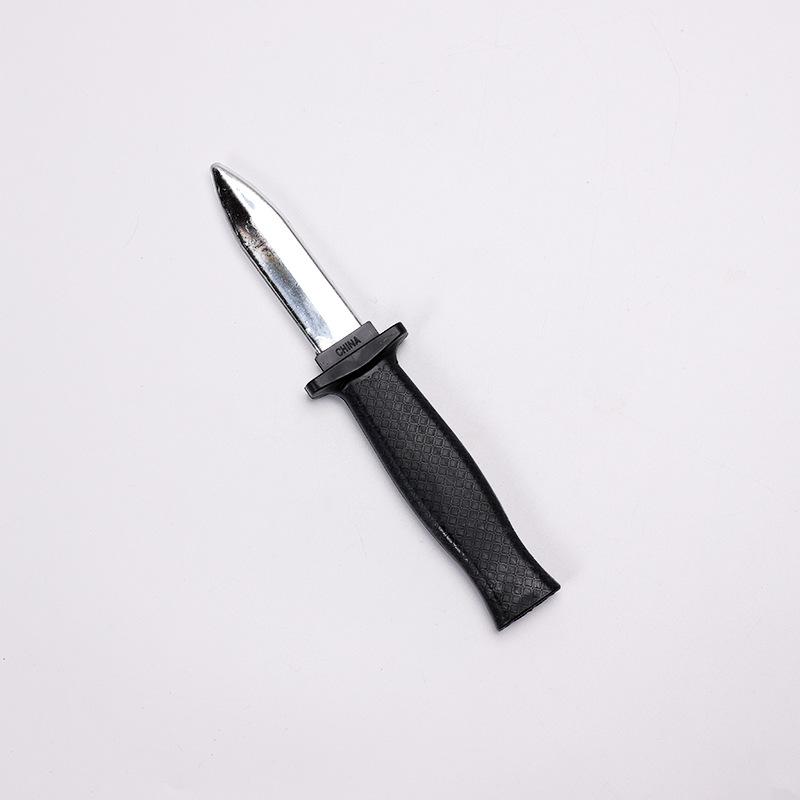 

Новинка Сложные игрушки Выдвижной штык Странный уменьшающийся нож Пародия Магические шоу Реквизиты для розыгрышей и розыгрышей Подарок OneSize