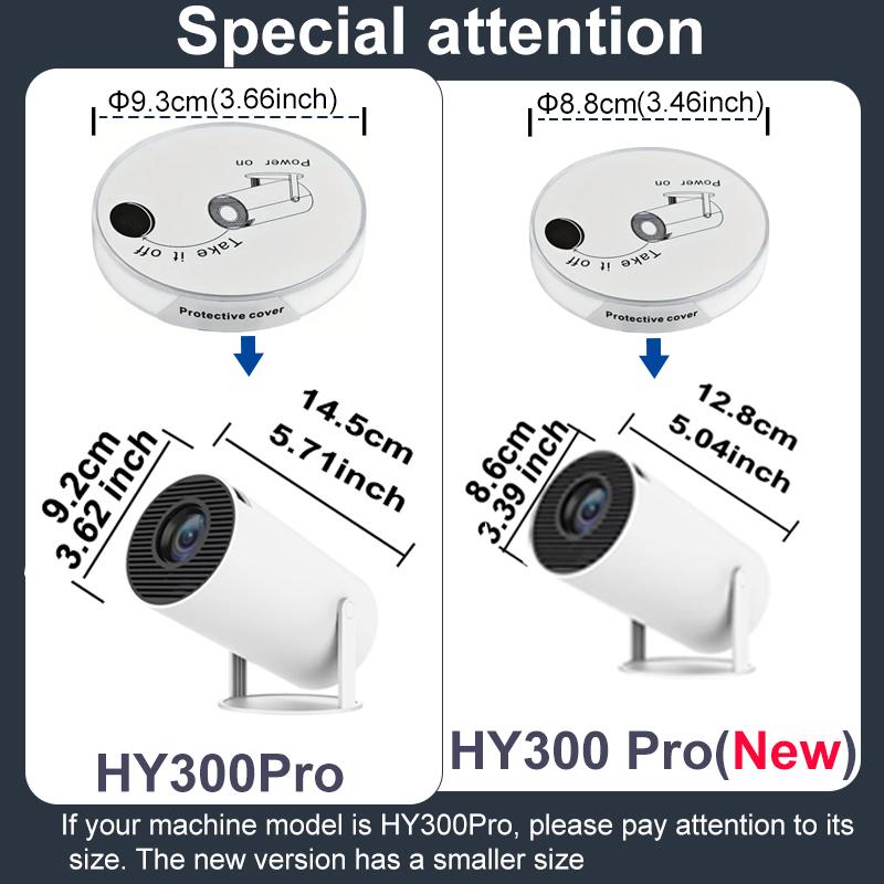 DITONG 2025 New HY300 Pro Lens Cover HY300Pro New Lens Cover Protective Lens Prevent Dust for Magcubic HY300 Projector