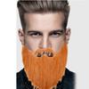 6Pcs Artificial Beards Mustaches Halloween Costume Artificial Whiskers for Women Men Halloween Christmas Cosplay Parties