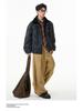 Men's Trendy Thickened Cotton Lapel Jacket for 2025 Fall/Winter - Loose Warm Motorcycle Outerwear