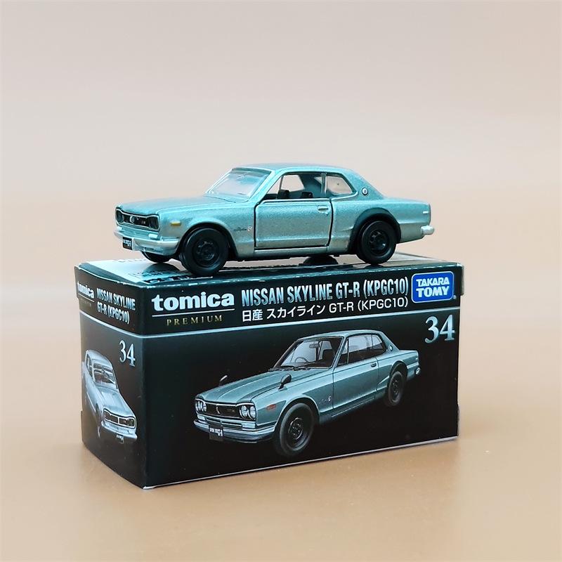 TOMY GTR R34 R32 R33 R35 GTR50 Skylin Alloy Car Diecasts & Toy Vehicles Car Model Miniature Scale Model Car For Children