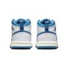 Sneakers Air Jordan 1 Mid SE TD Blu Industriale per Bambini Bianco Vela FN7537-141