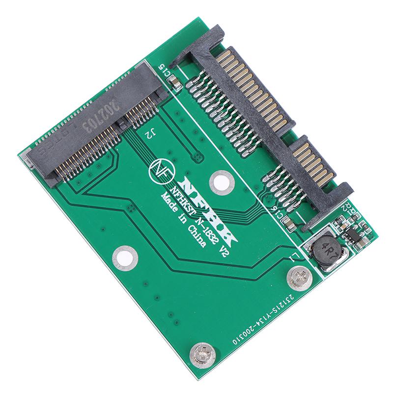 Standard Msata Ssd To 2.5 Inch Sata Adapter Converter Card Board Laptop Desktop