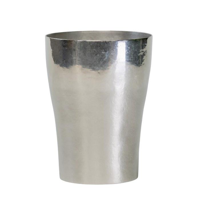 HORIE Titanium Double-Wall Tumbler Rei/Nagomi 250ml Silver Mouse 73mm (W) x 100mm (H)