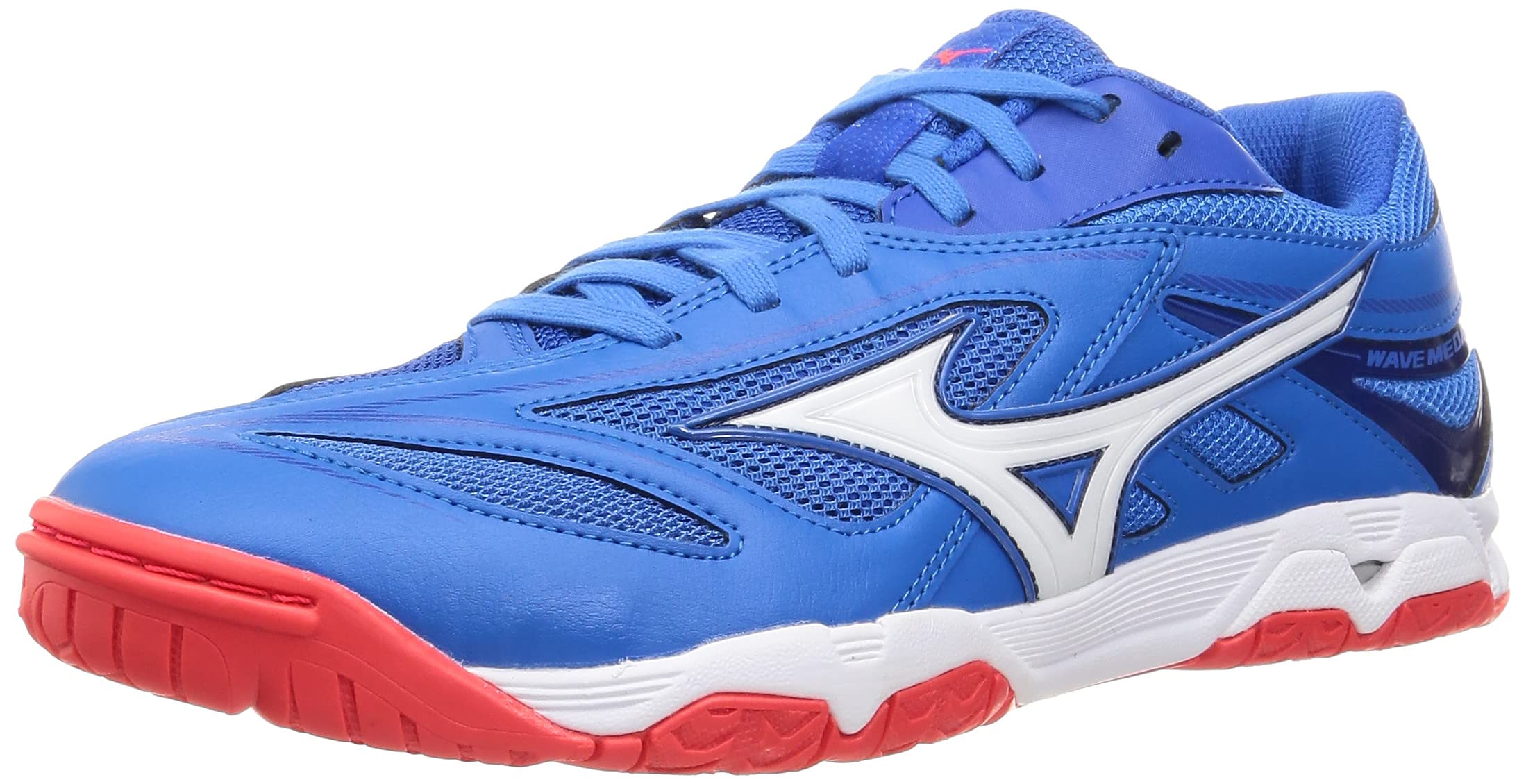 

Mizuno Table Tennis Shoes Wave Medal 6 cm 2E Blue/White/Red 24.5