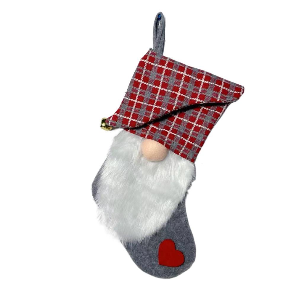 Mini Large Candy Christmas Stocking Kawaii Fireplace Christmas Stocking  Car