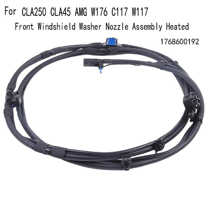 1768600192 Front Windshield Washer Nozzle Assembly Heated For CLA250 CLA45 AMG W176 C117 W117 1768601392