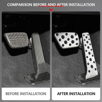 For Toyota Reiz 2010 - 2017 Crown 2015 - 2017 for Lexus RX 2016 - 2018 Pedals Cover Fuel Gas Brake Pedal Cover Pad Accessories