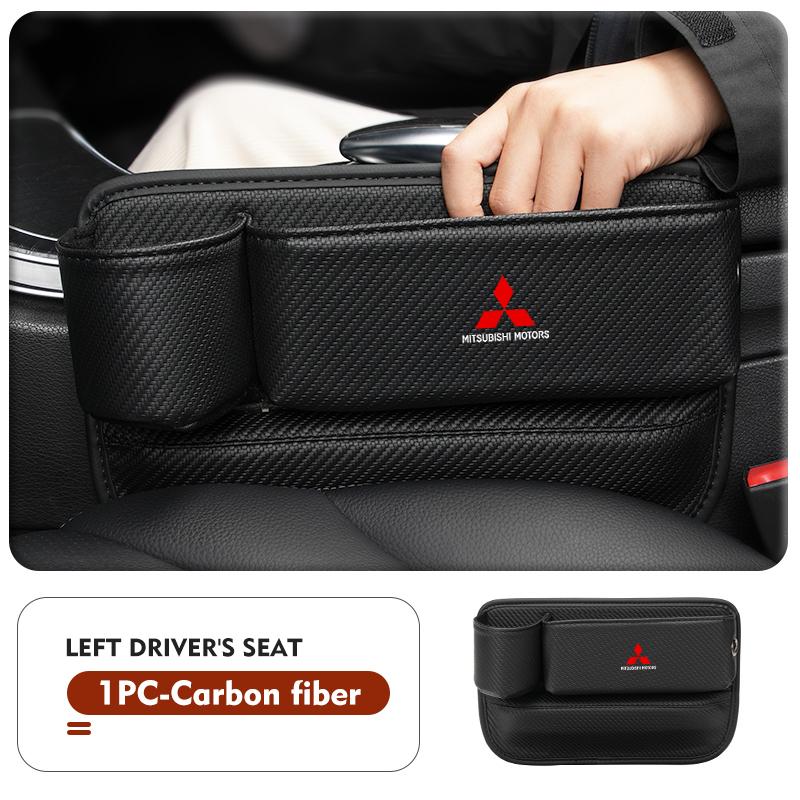 

For Mitsubishi Car Seat Gap Water Cup Phone Keys Organizer Storage Holder Outlander Pajero Sport Lancer EX ASX L200 Eclipse