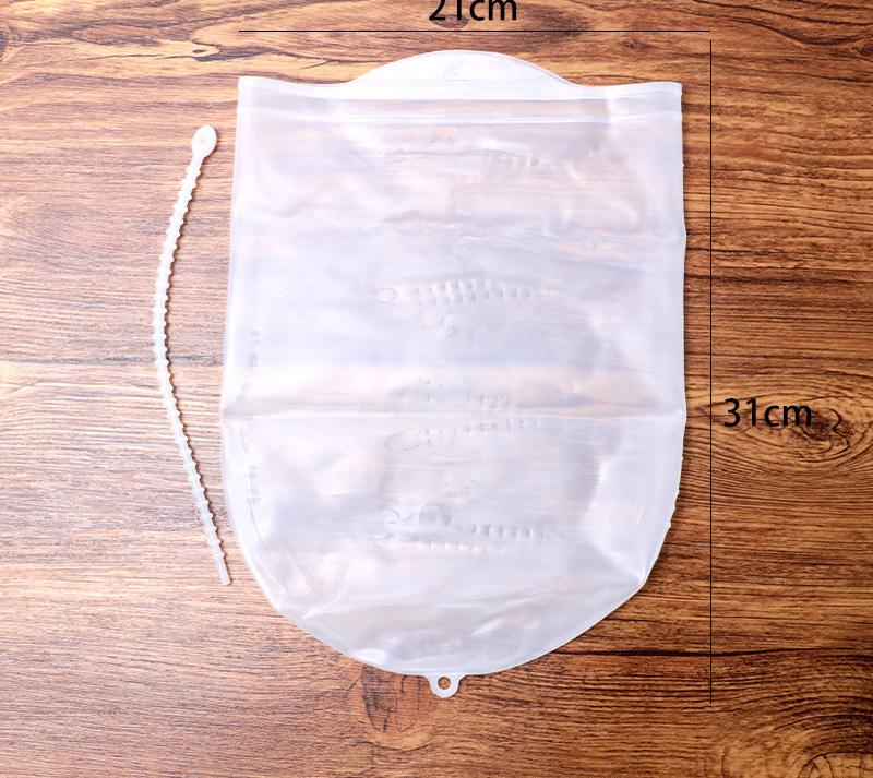 Küche und Haushalt Antihaft Teigbereiter Keine schmutzigen Hände Backen Silikon Knetbeutel Lebensmittelqualität Silikon Mehltüte