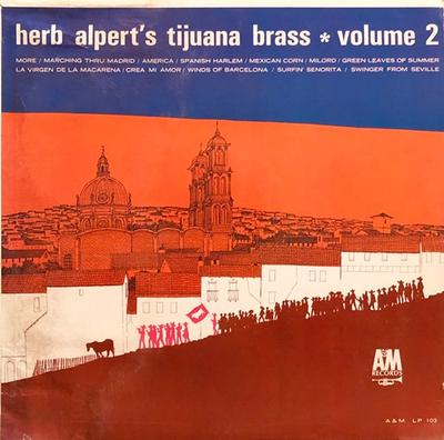 LP Record HERB ALPERT'S TIJUANA BRASS - Volume 2 LP103 A&M 1963 US Jazz Used