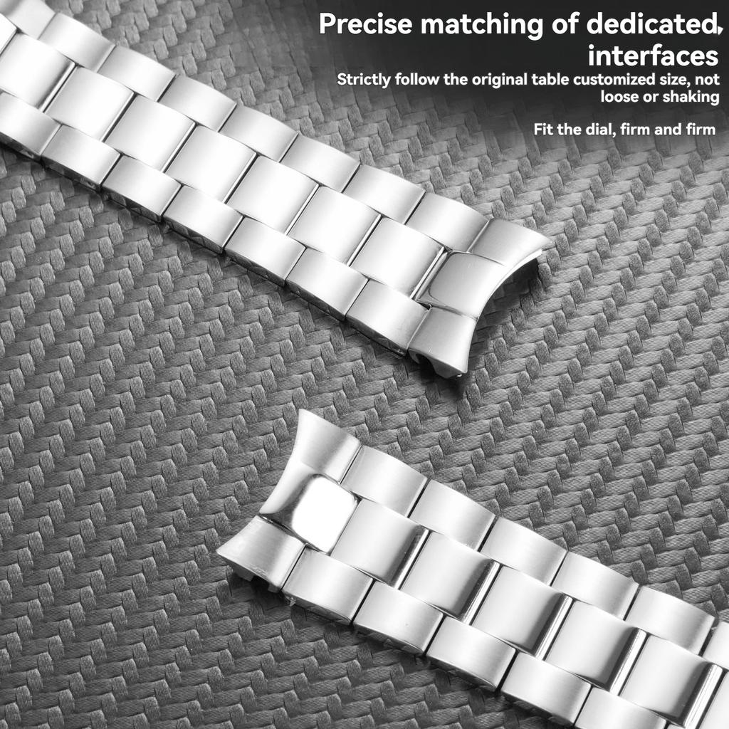 For Tissot T127 Series Elegant Men 1853 Metal Belt T127407 T127410A Solid Curved Stainless Steel Watch Strap 21mm Watch Chain