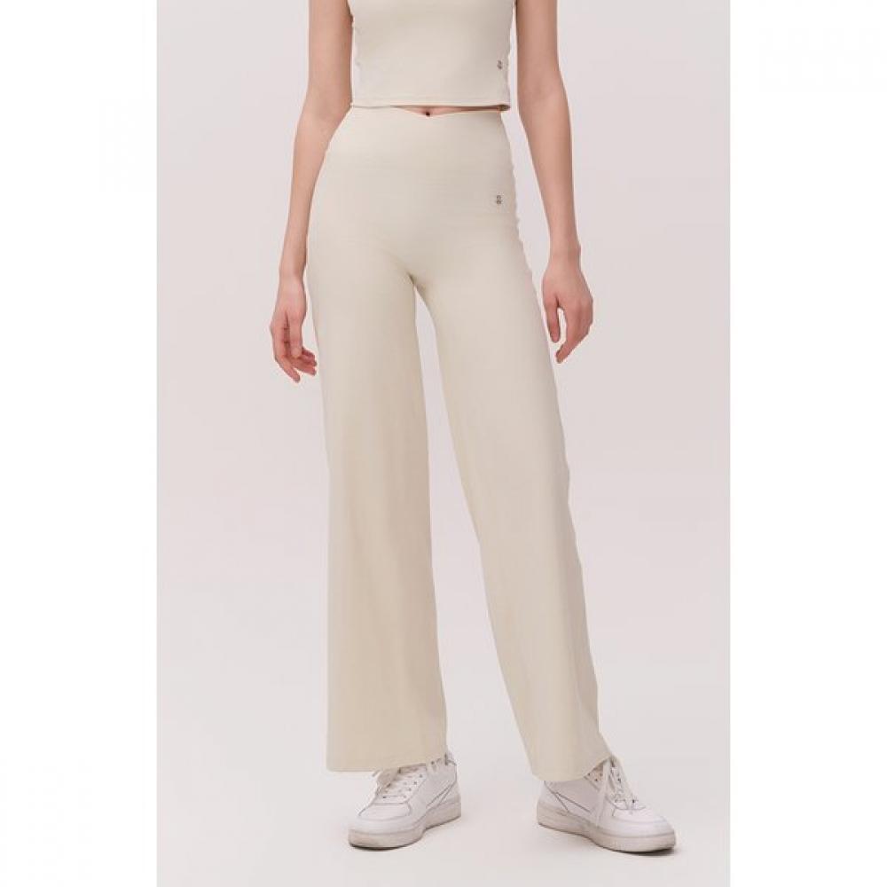 Huit Women S Tichar Rib Semi Wide Fit leggingS Htwle5k06t