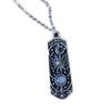 Moonstone Pendant Necklace For Women Men With Geometric Design And Alloy Material For Fashionistas