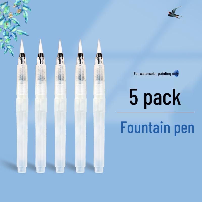 Large Capacity Watercolor Water Storage Brush Pen for Beginners