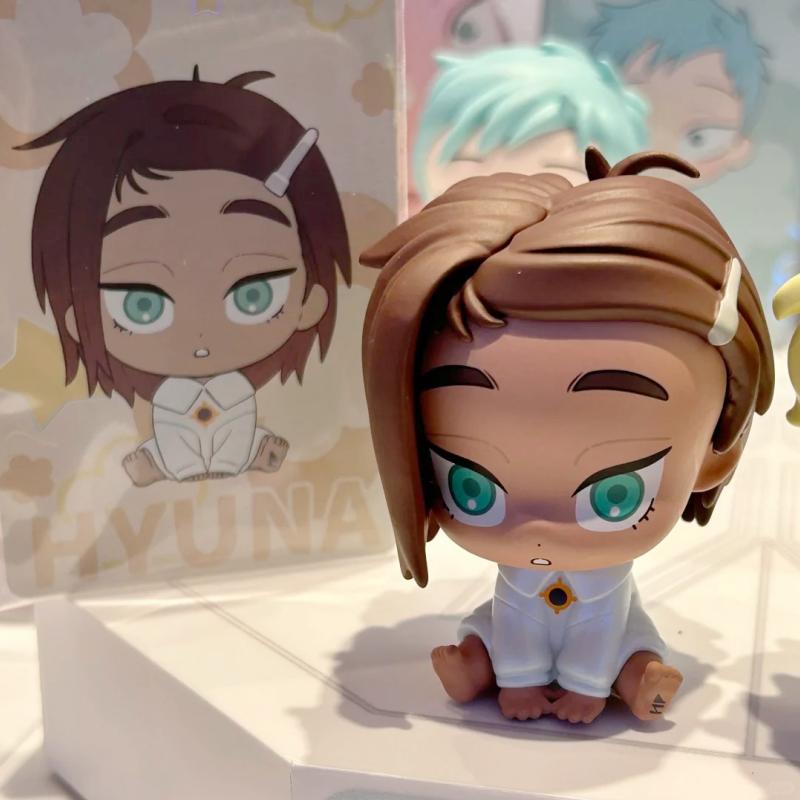 В наличии Настоящая Серия Инопланетный Сценический Малыш Сюрприз Blind Box Фигурка Q-Версия Модные Игрушки Настольное Украшение Kawaii Подарки для Фанатов